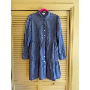 Crown and Ivy Blue Chambray Dress - Size XL - Gently Used